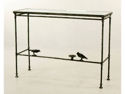Giacometti Console With Birds