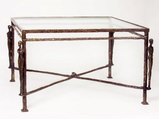 Giacometti Caryatids Bronze Table
