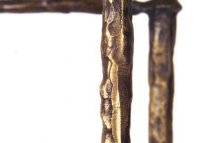 Diego Giacometti detail Stretcher Bookcase-Etagere