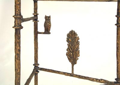 Giacometti Cypress Tree Console Detail