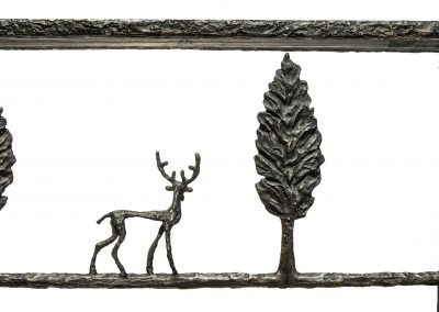 Giacometti Console with Stag Details