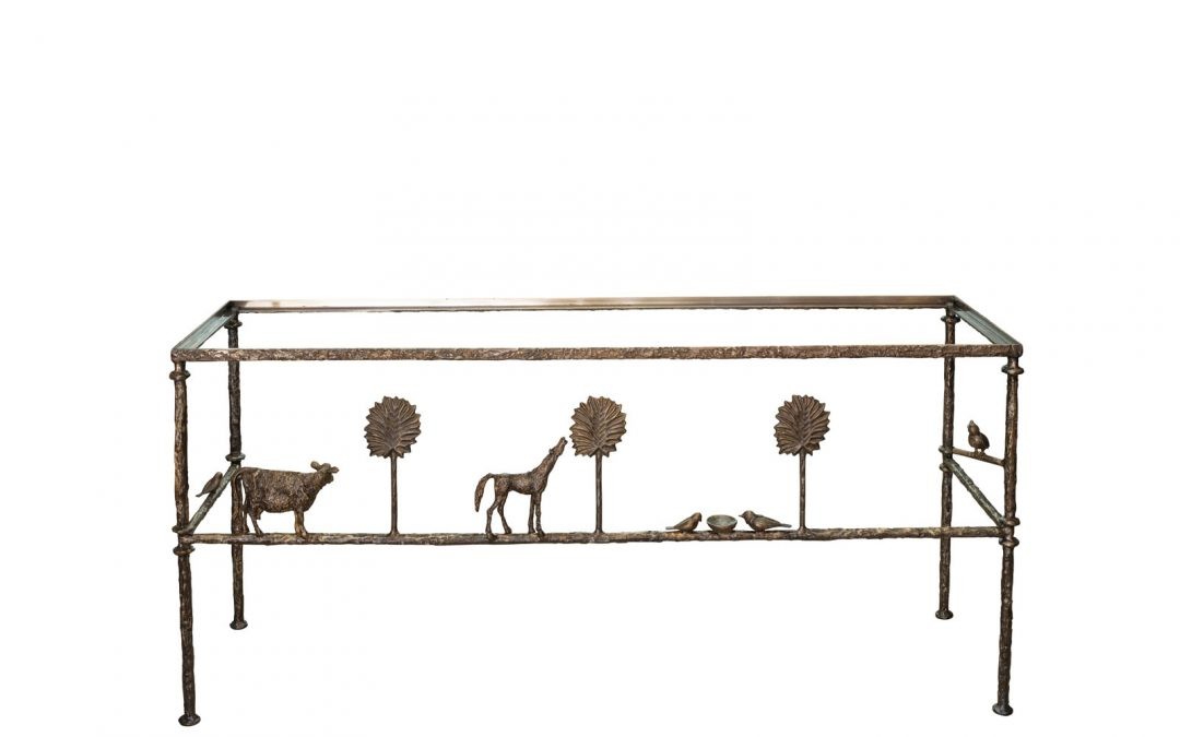 Giacometti Console With Cow