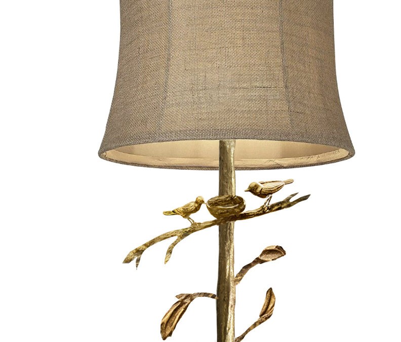 Giacometti Lamp With Birds